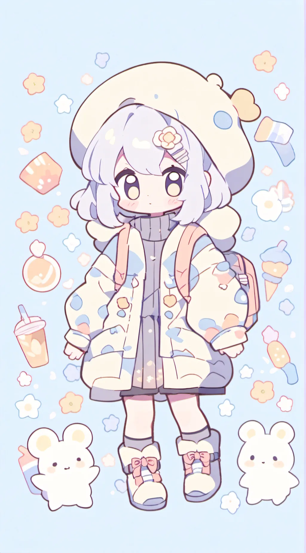 ai character: kindergarten fpe!  background