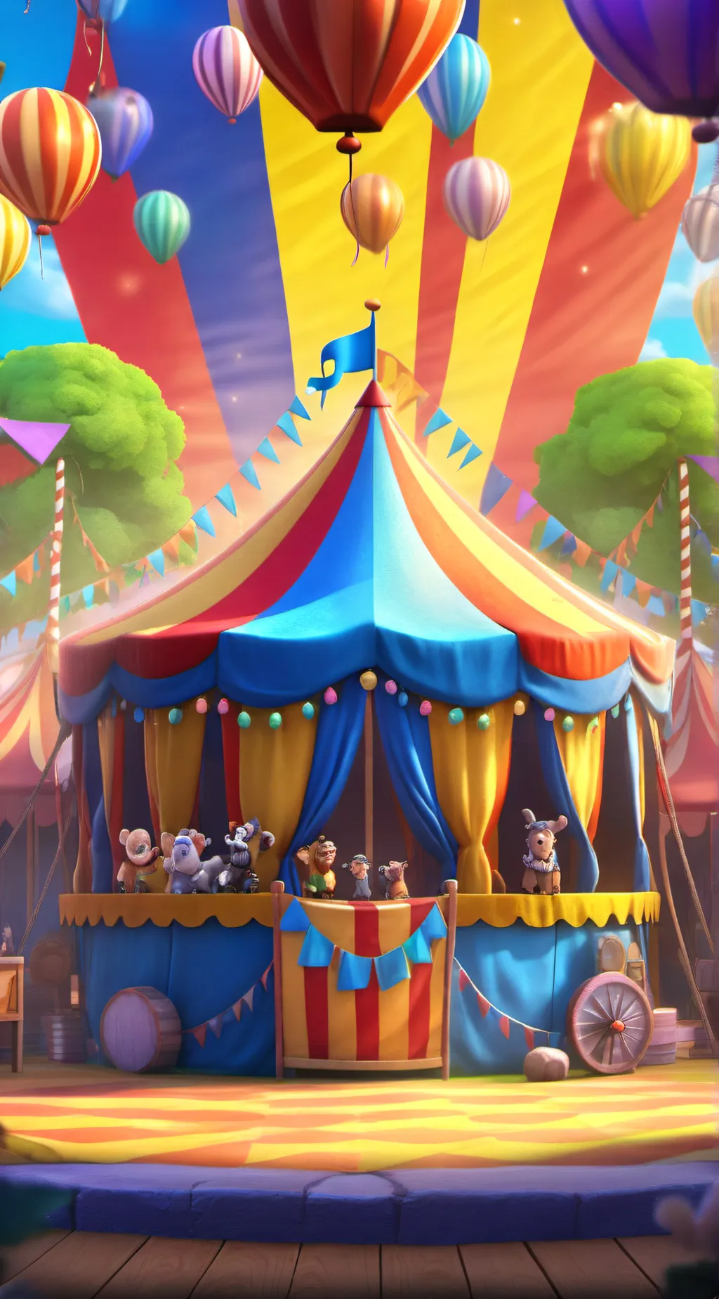 ai character: Tadc  background