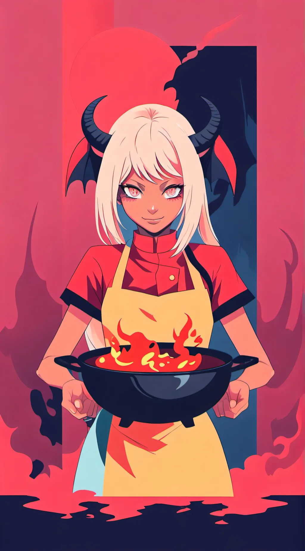 ai character: ruse the demon que background