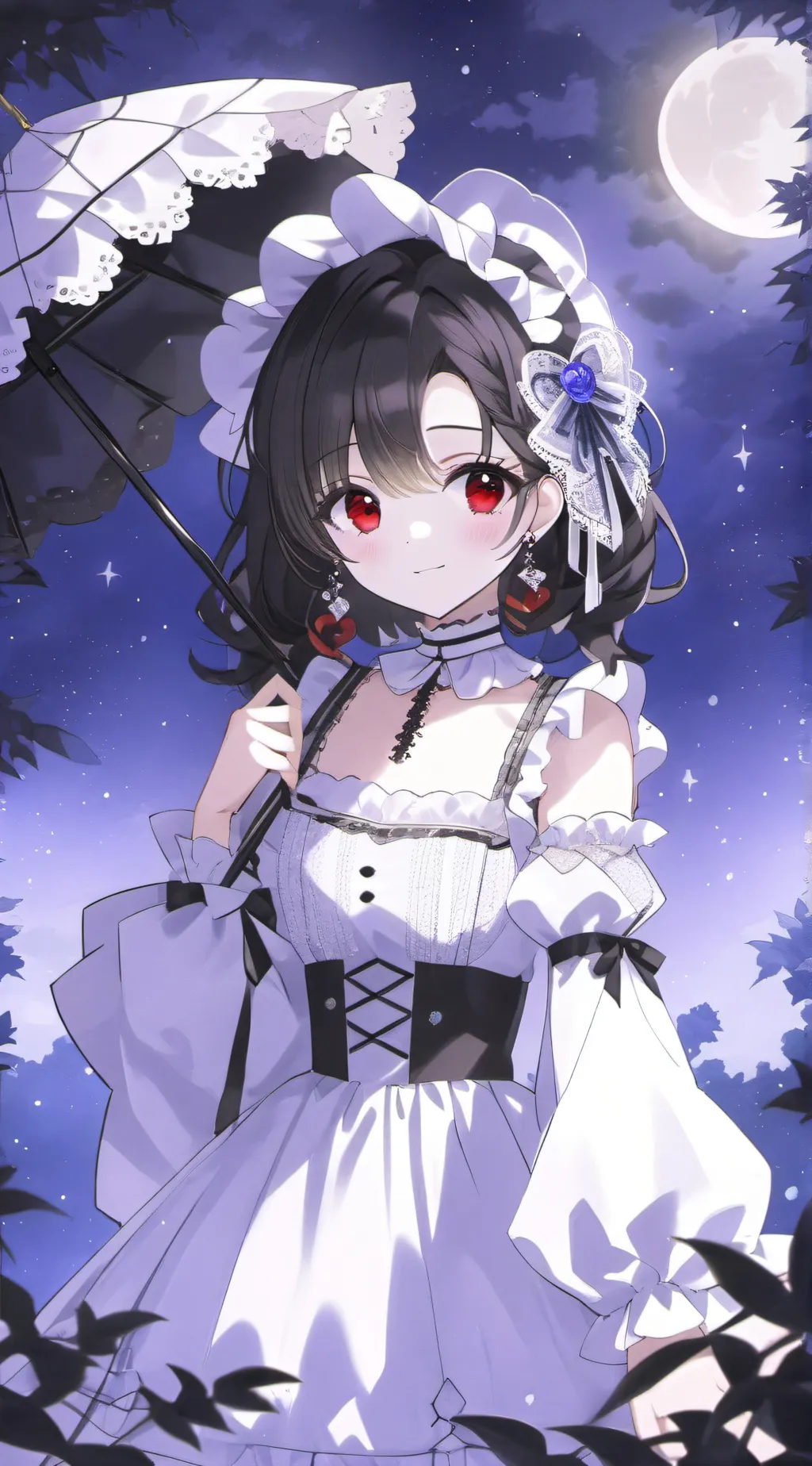 ai character: Rose background