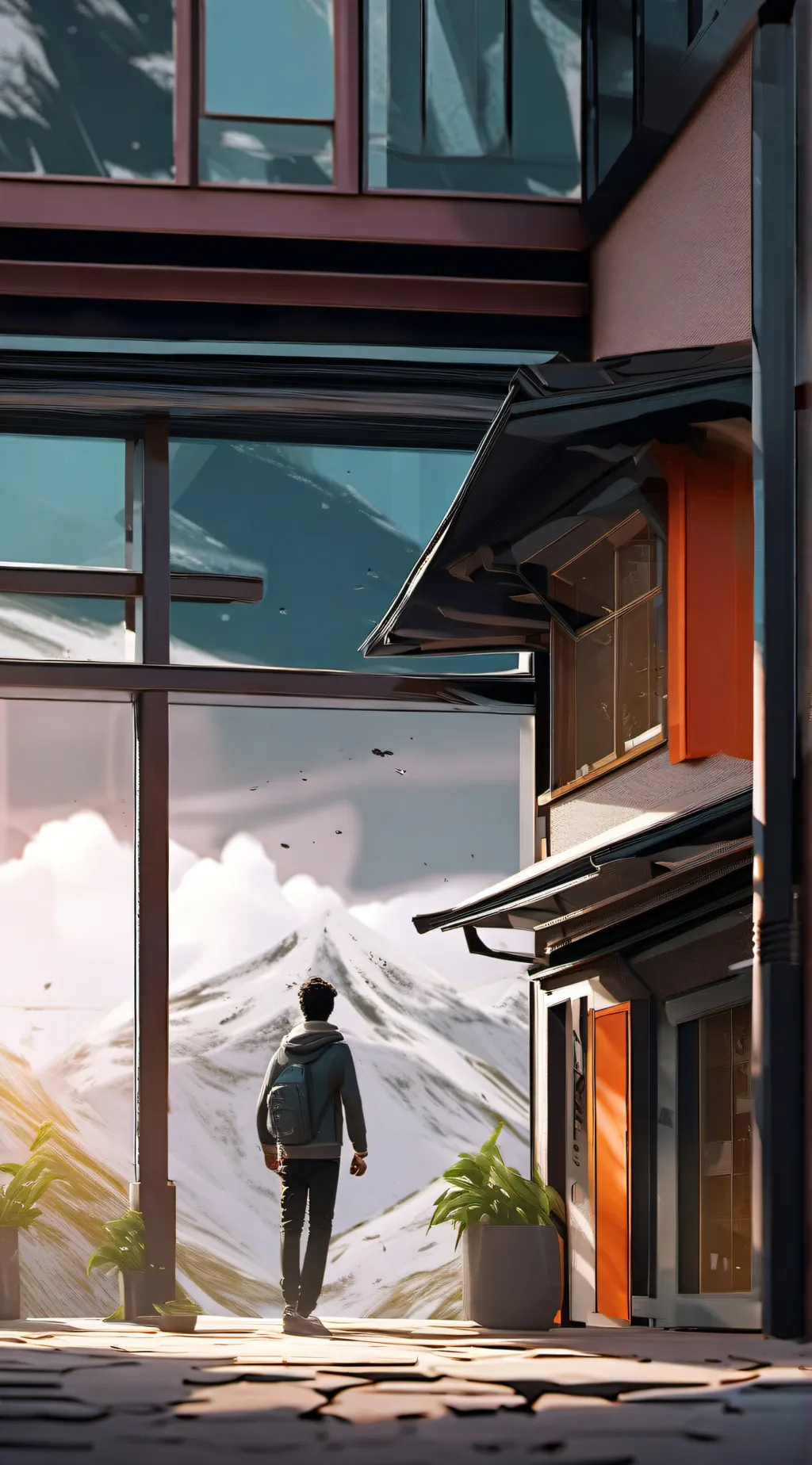 ai character: Mah love background