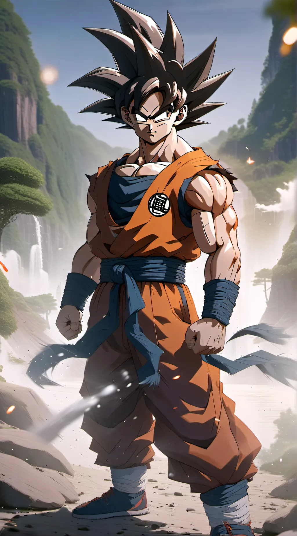 ai character: Goku background