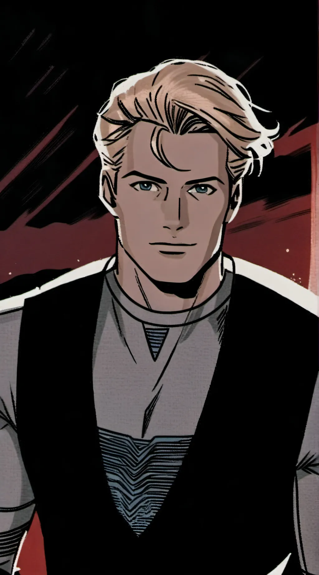 ai character: The Steel Wall background