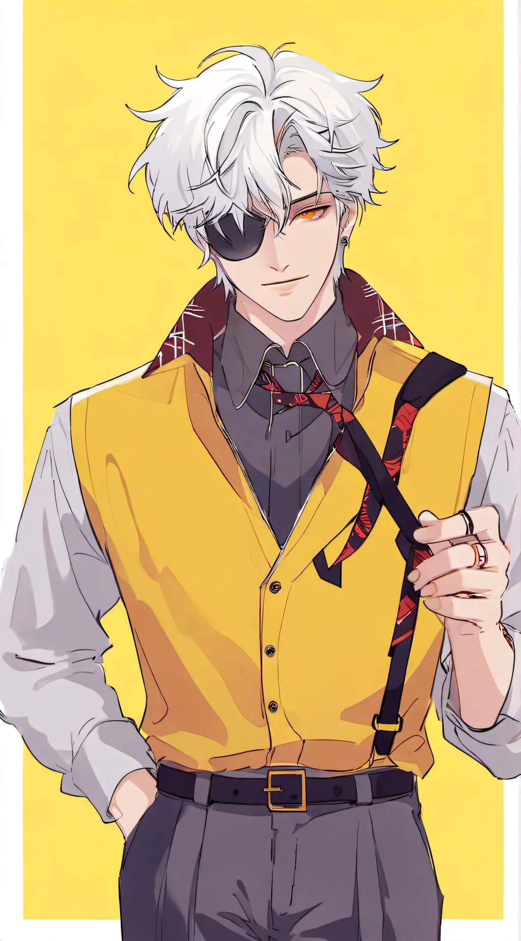 ai character: ~David~ background