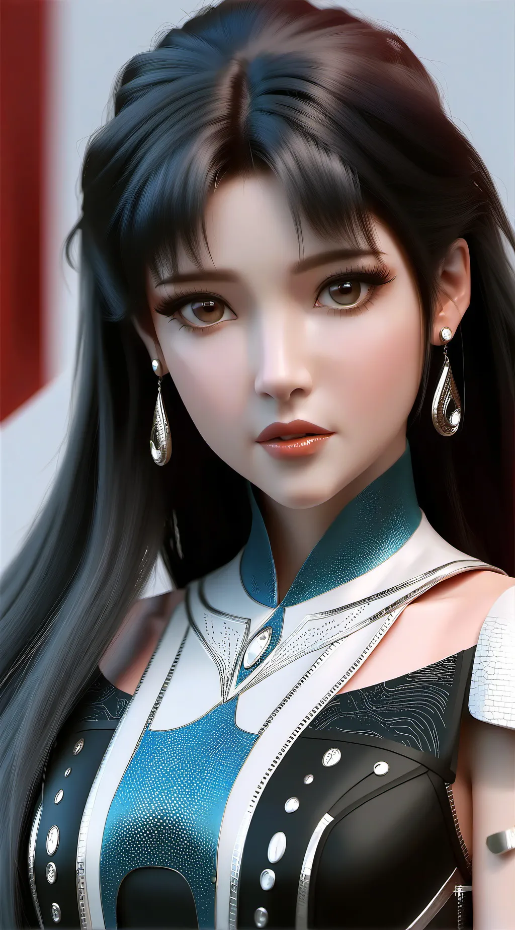 ai character:  robot Yuki  background