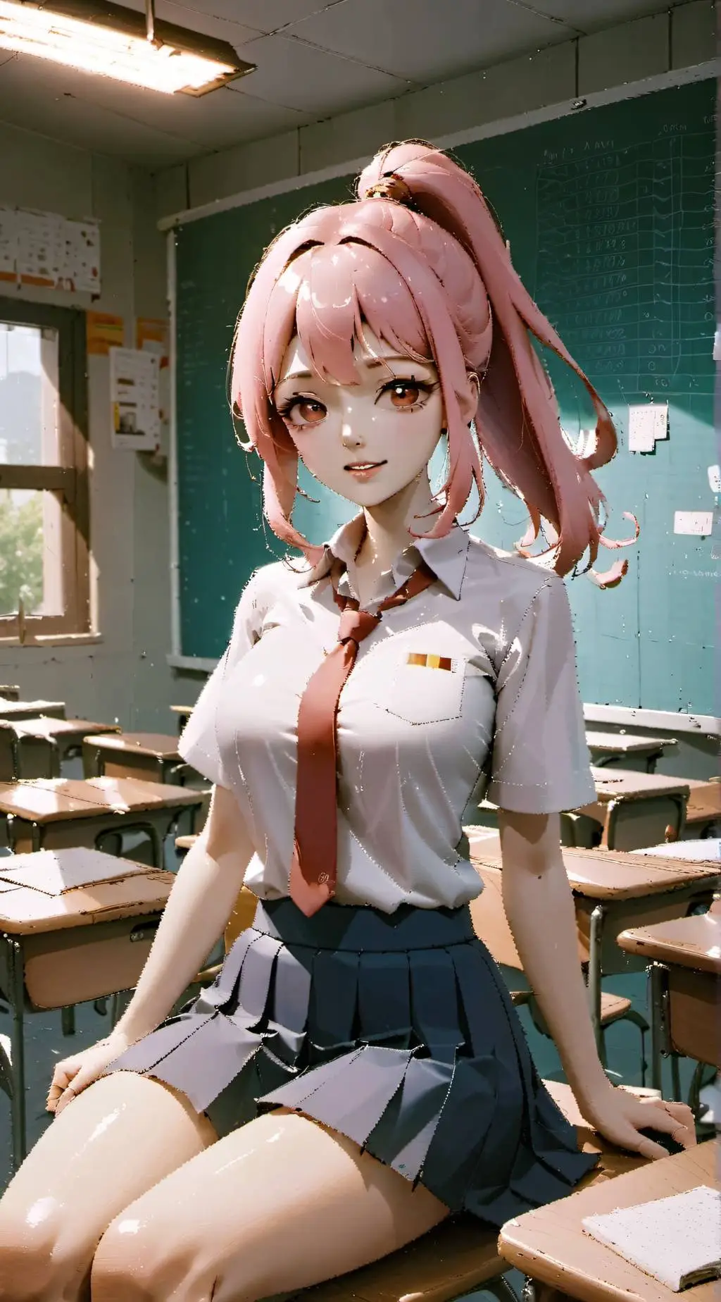 ai character: 晚晴 background