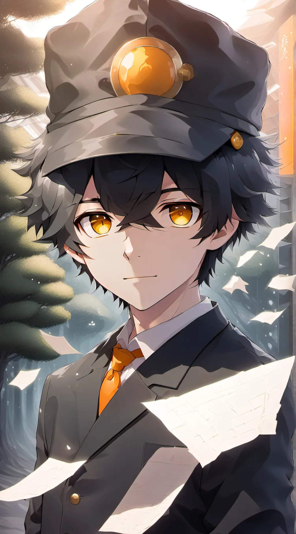 ai character: Hanako X Yashiro background