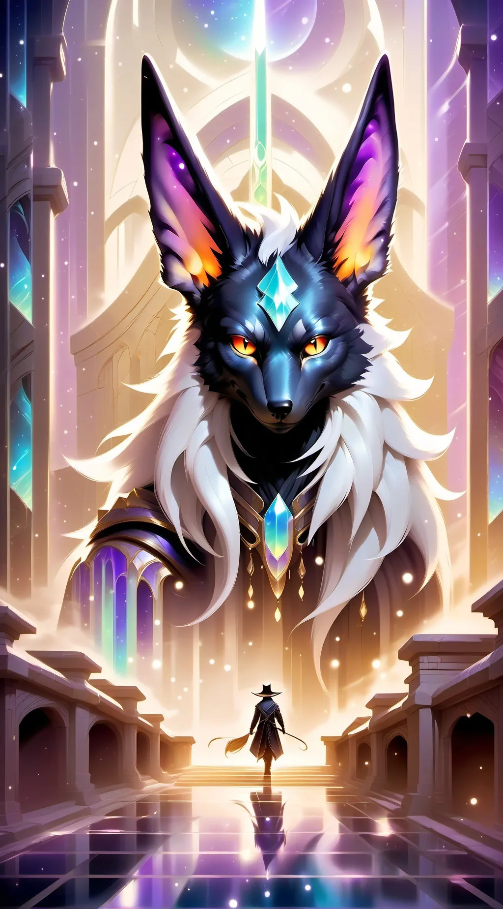 ai character: Maximino  background