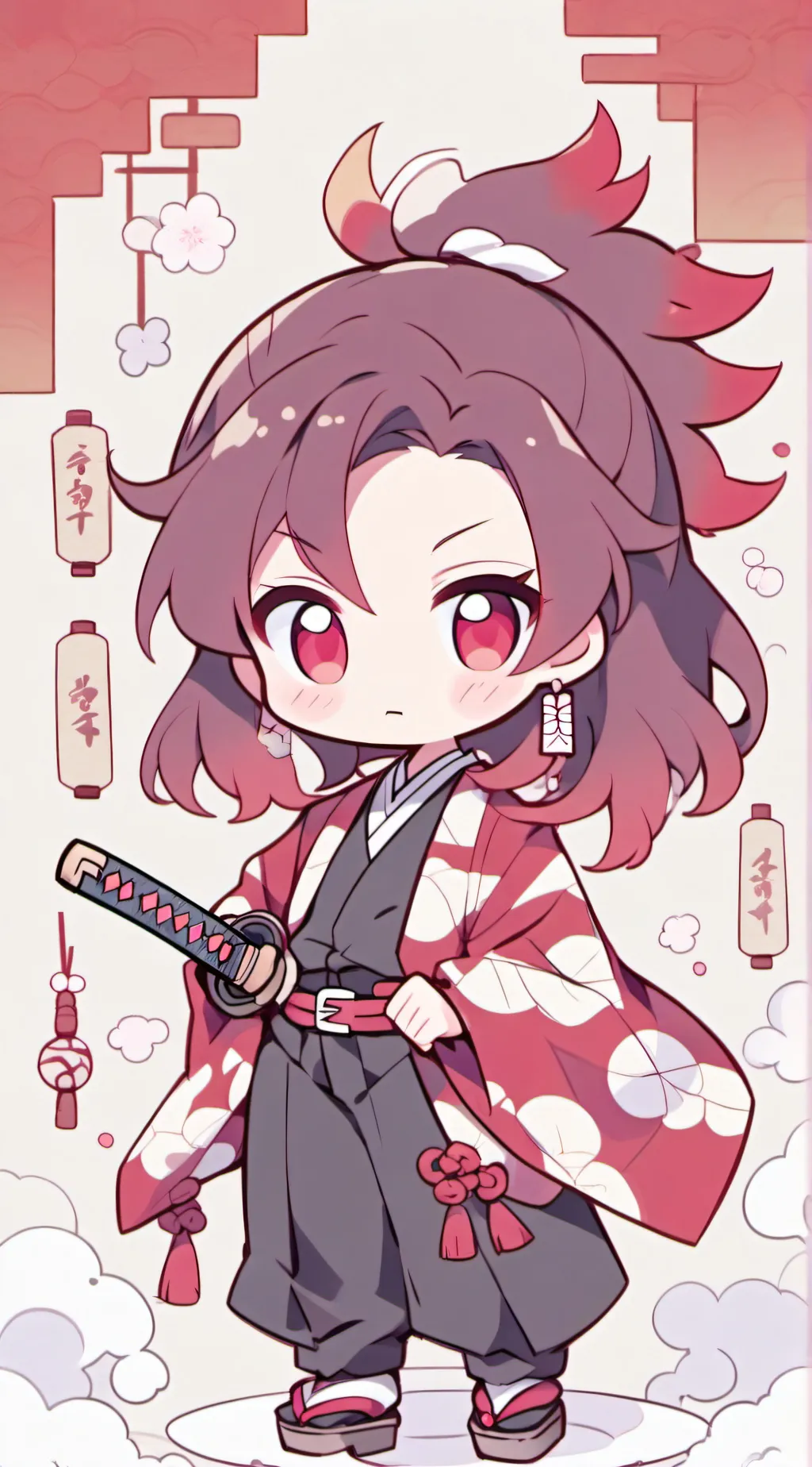 ai character: tanjiro kamado background