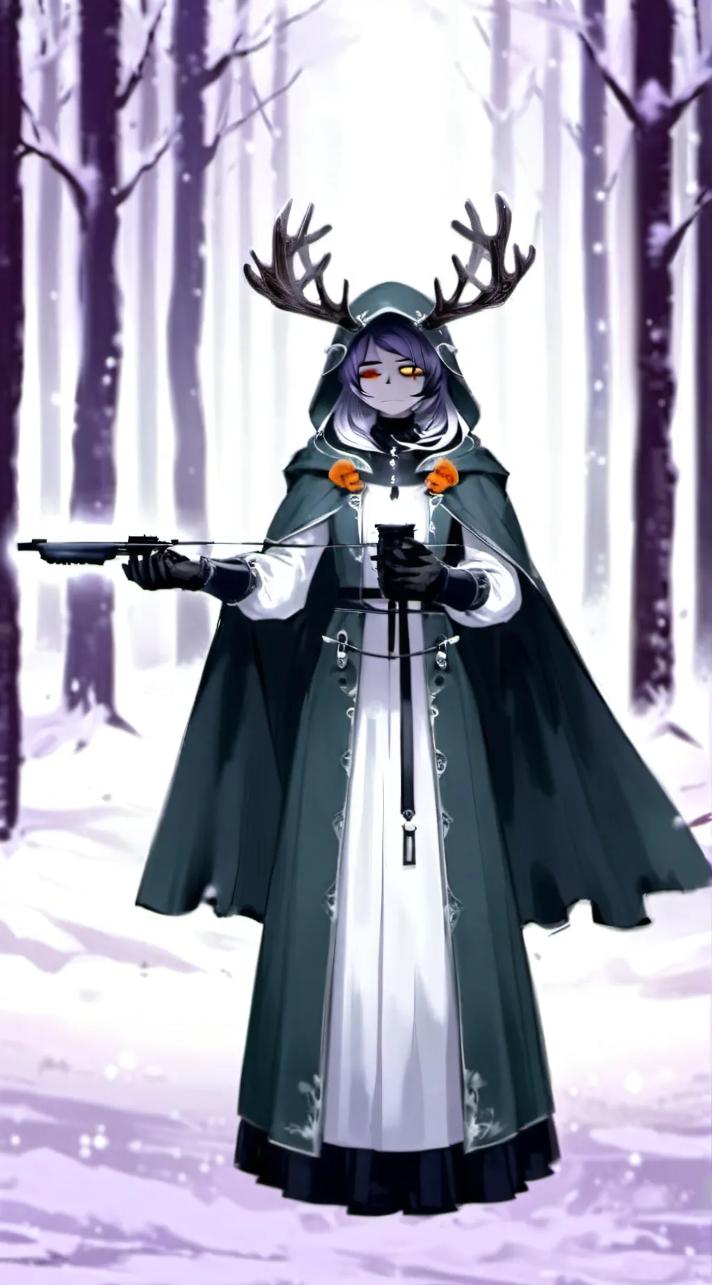 ai character: Uzi background