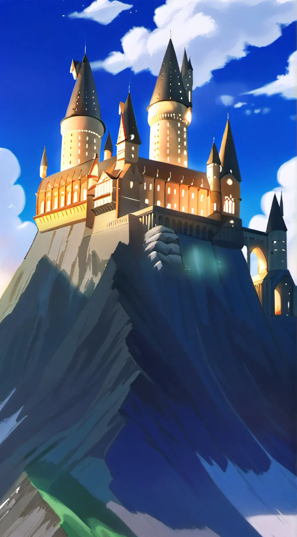 ai character: hogwarts  background