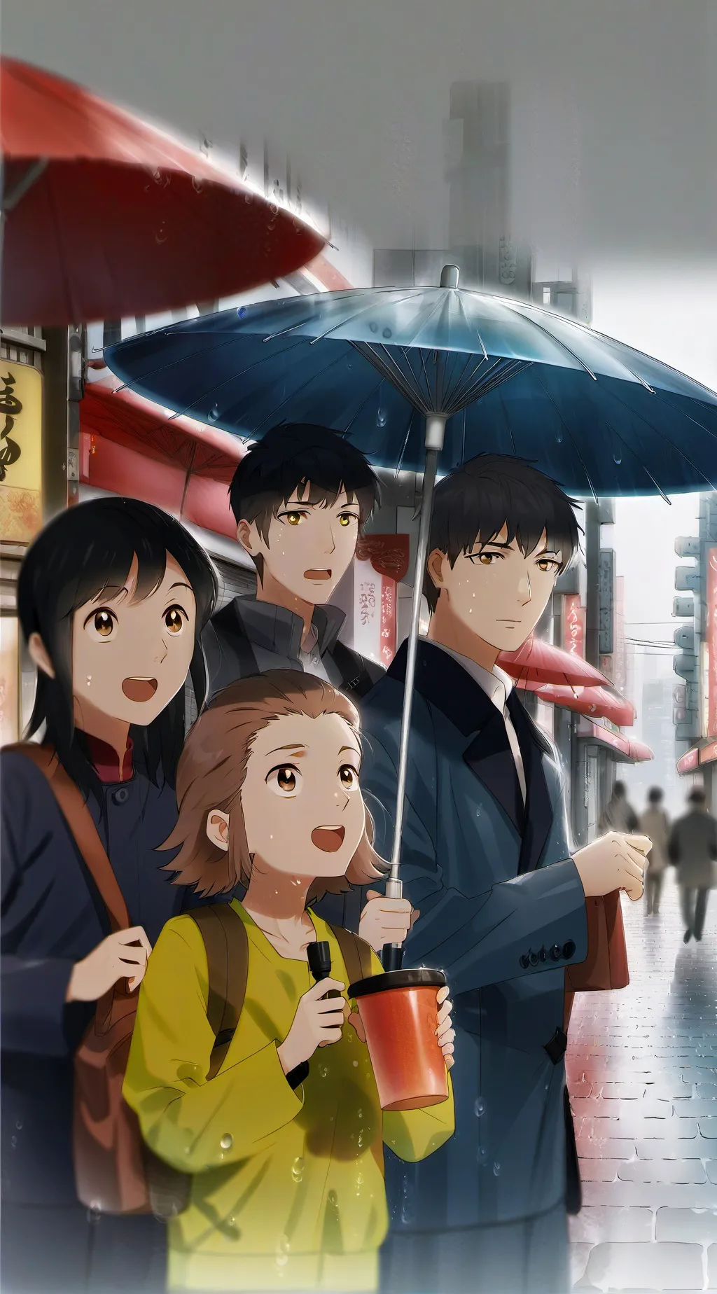 ai character: Friend Group background