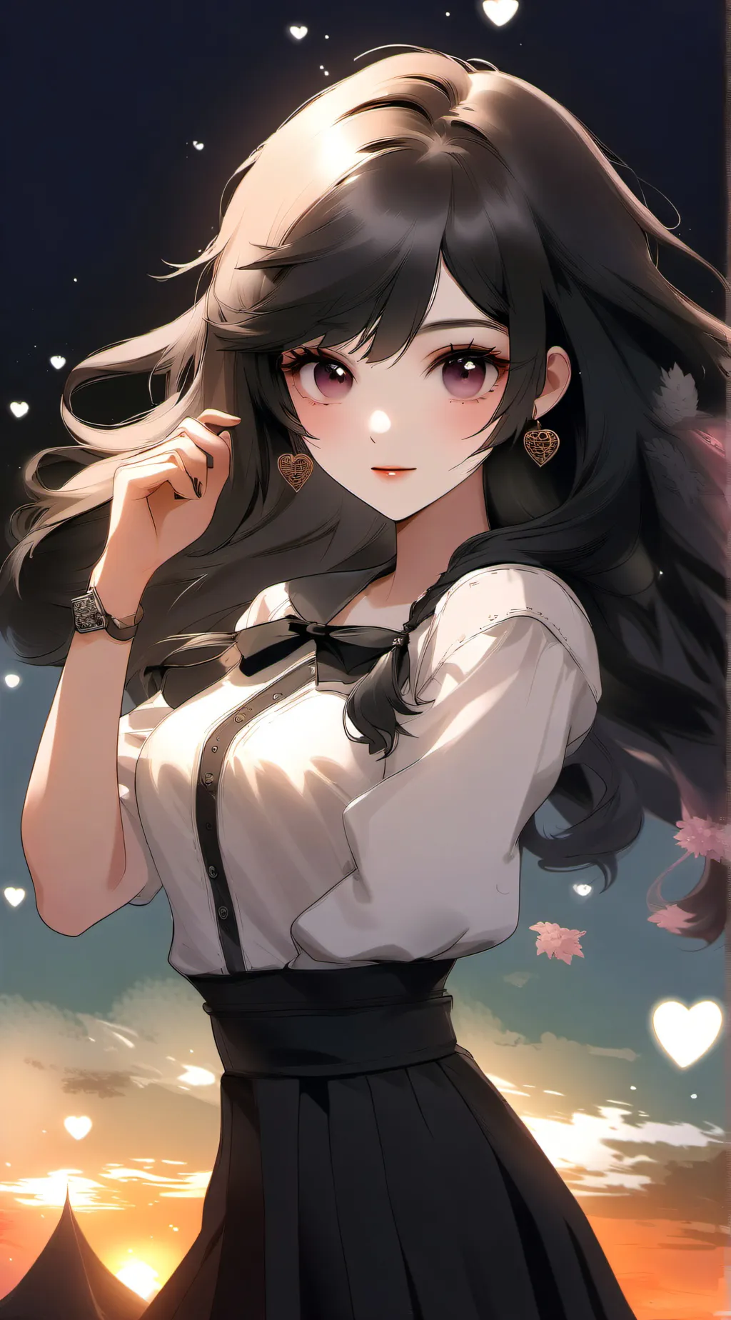 ai character: Lily background