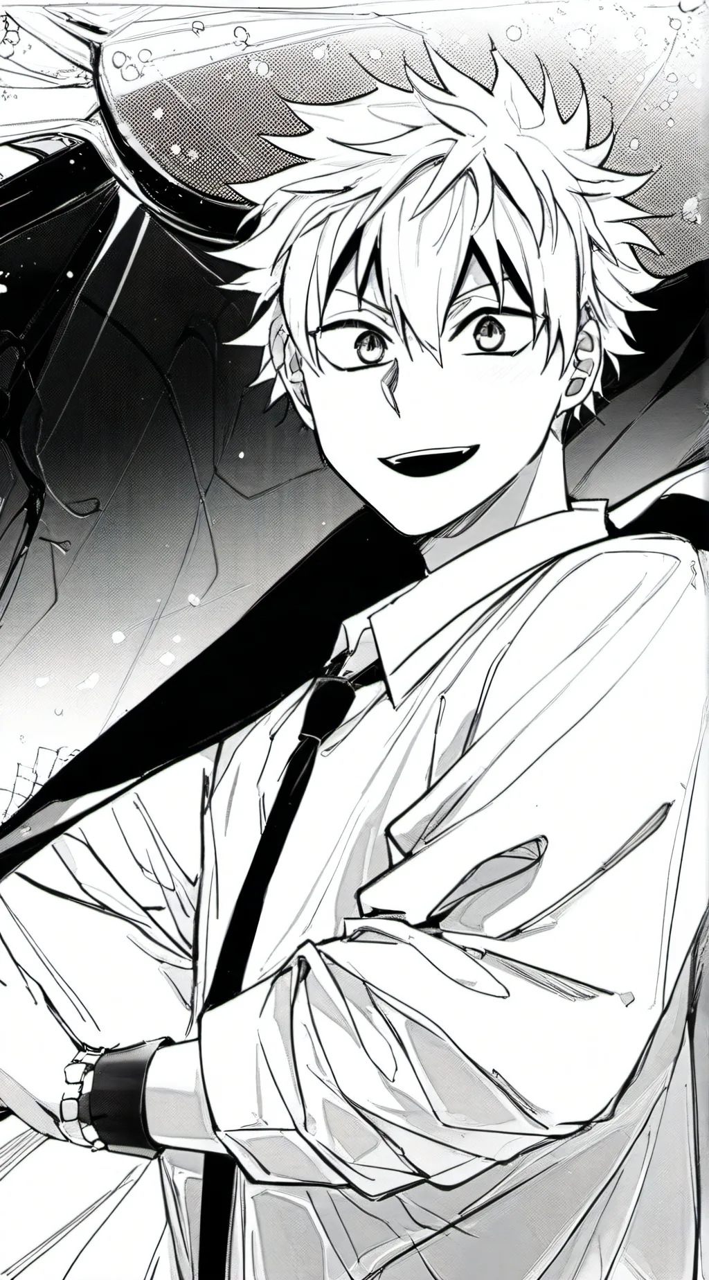 ai character: Bakugou your bf background