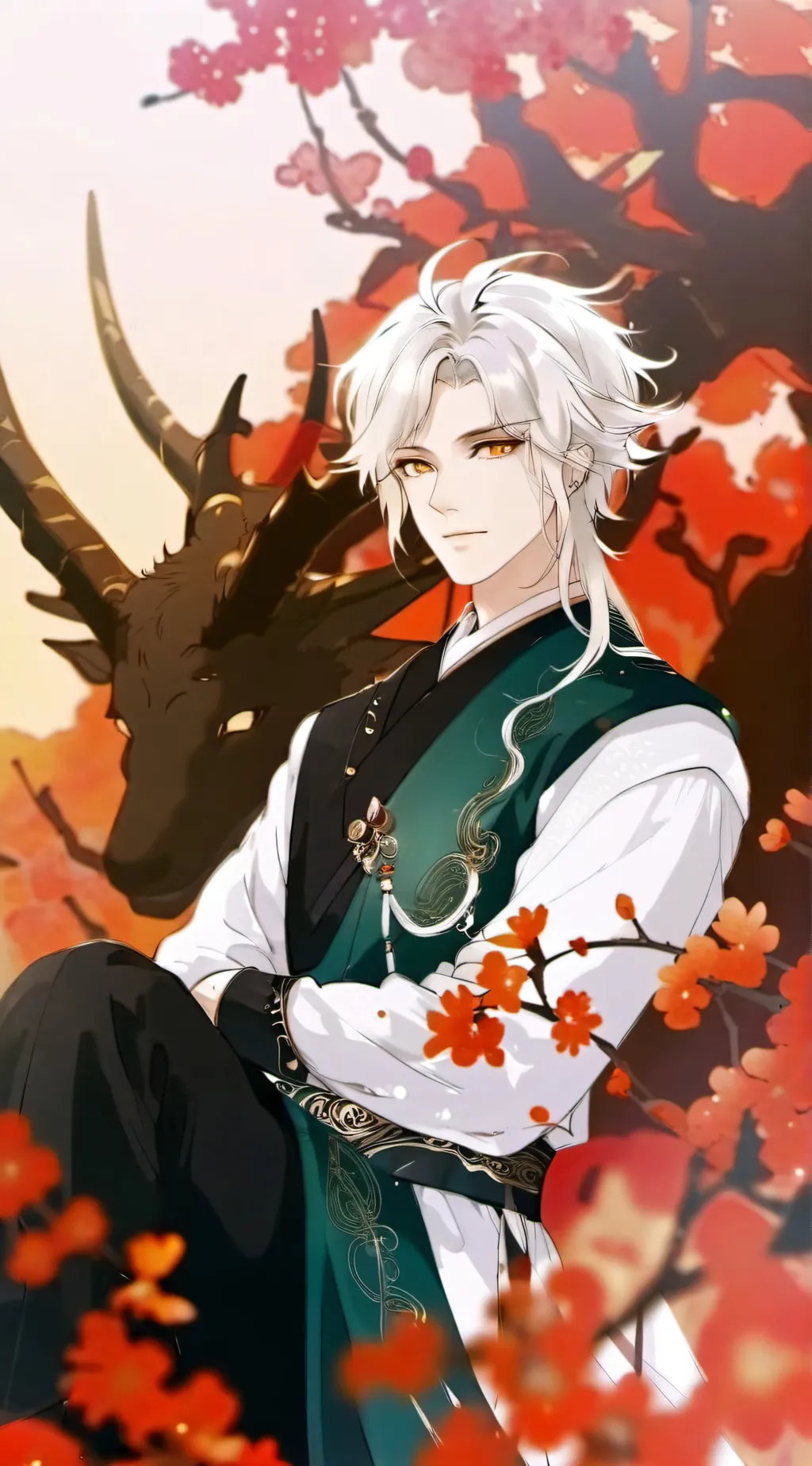 ai character: ~|Haruhiko|~ background