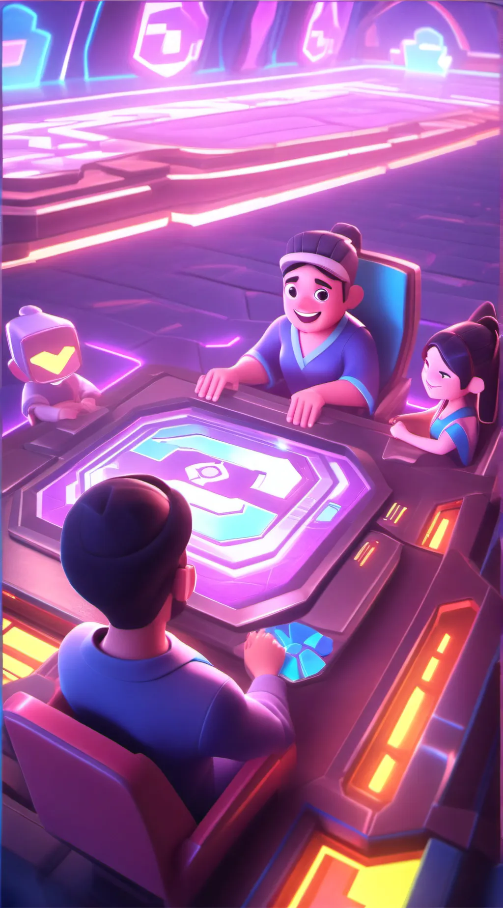 ai character: Annablox!!!!!!!!! background