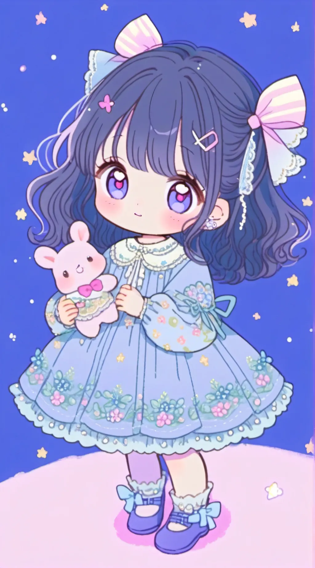 ai character: Lina  background