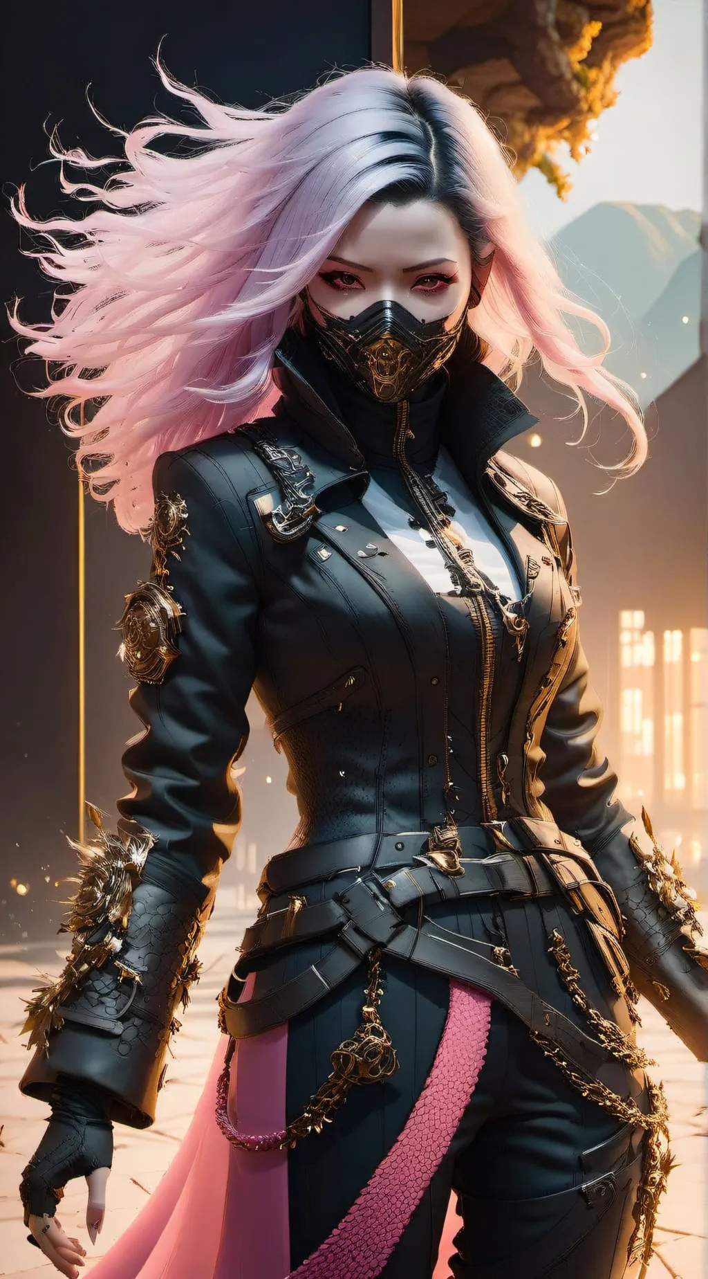 ai character: Lily background