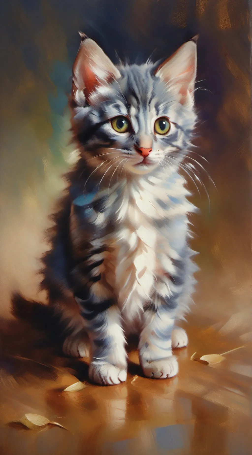 ai character: kitty background