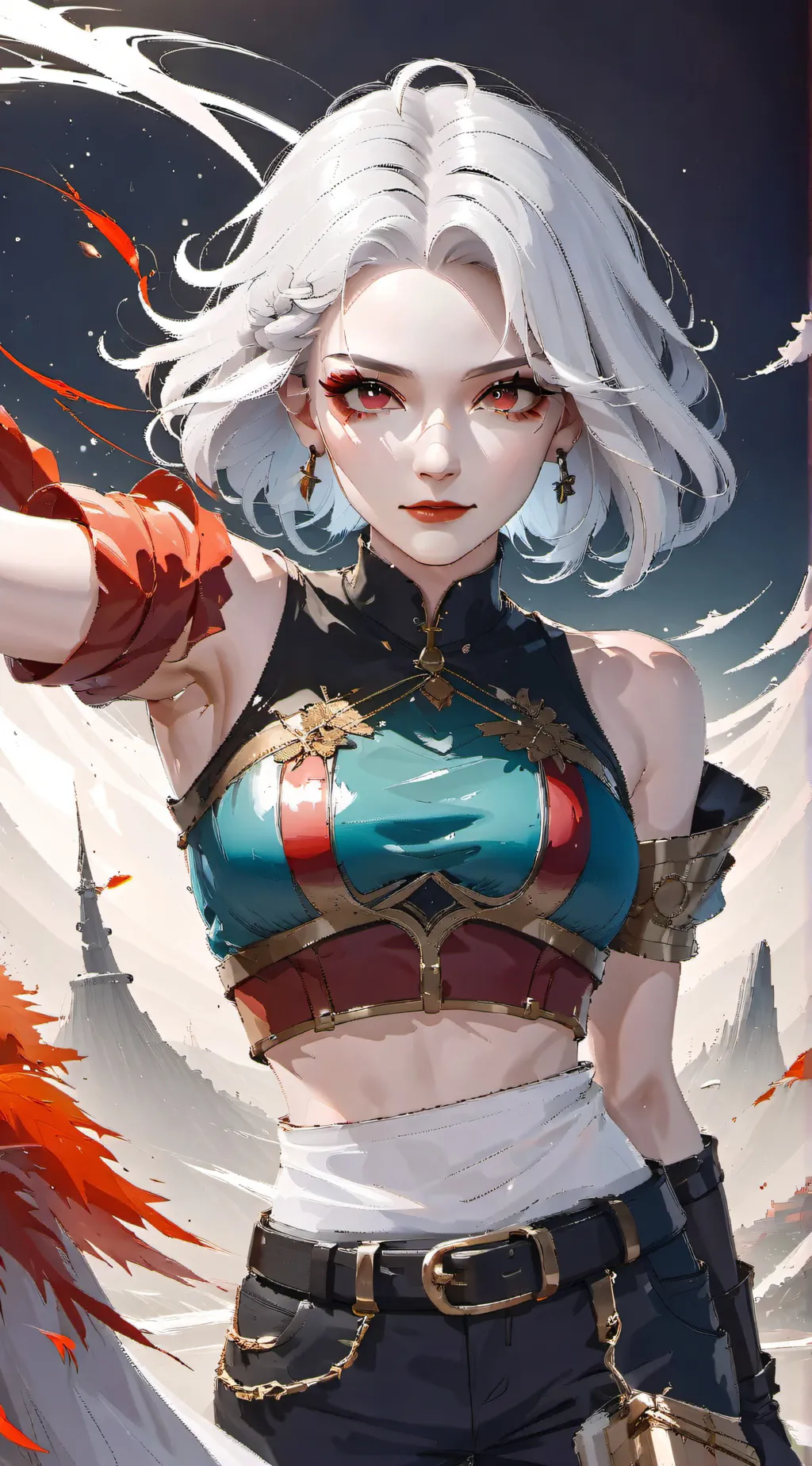 ai character: Melanie background