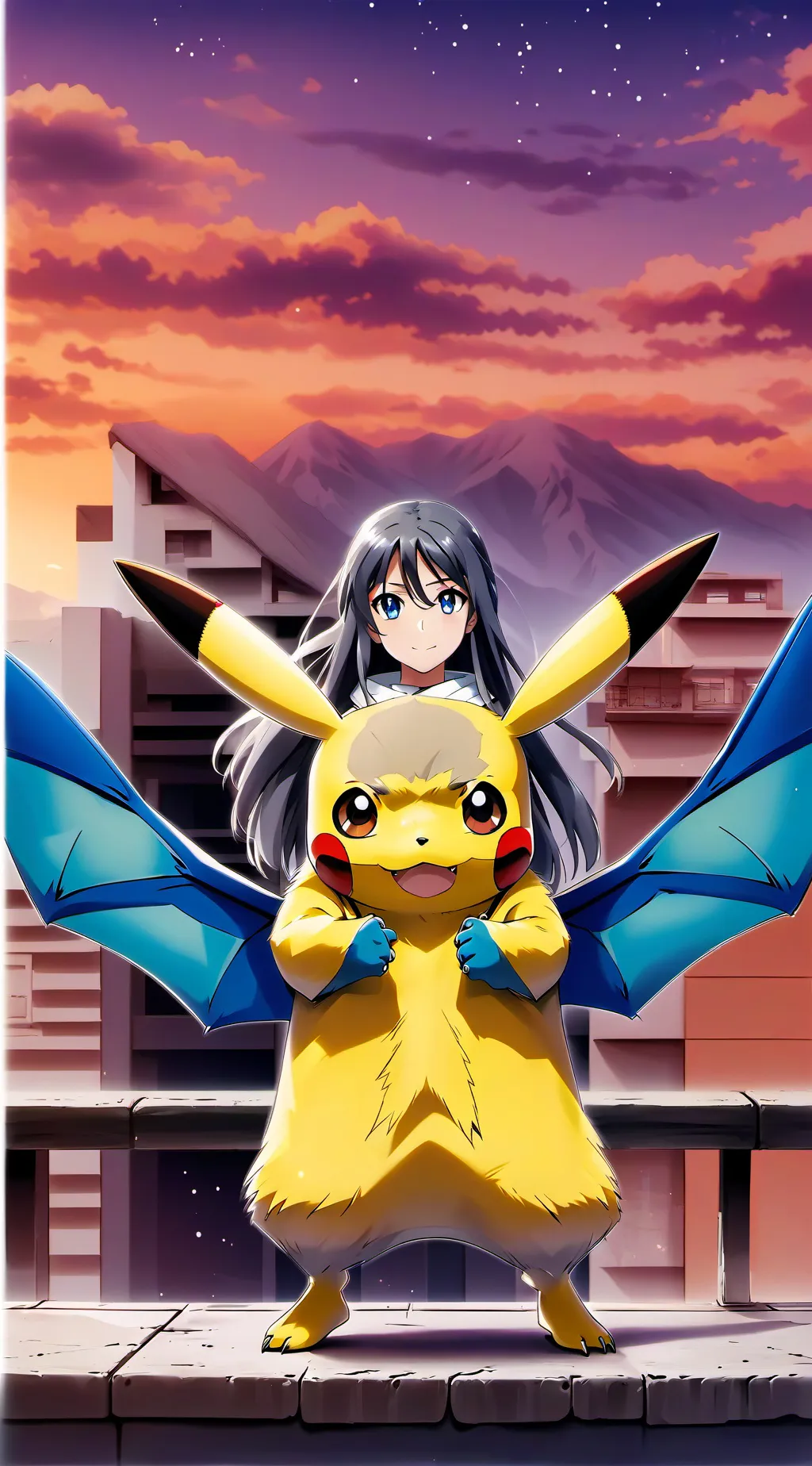 ai character: Lily background