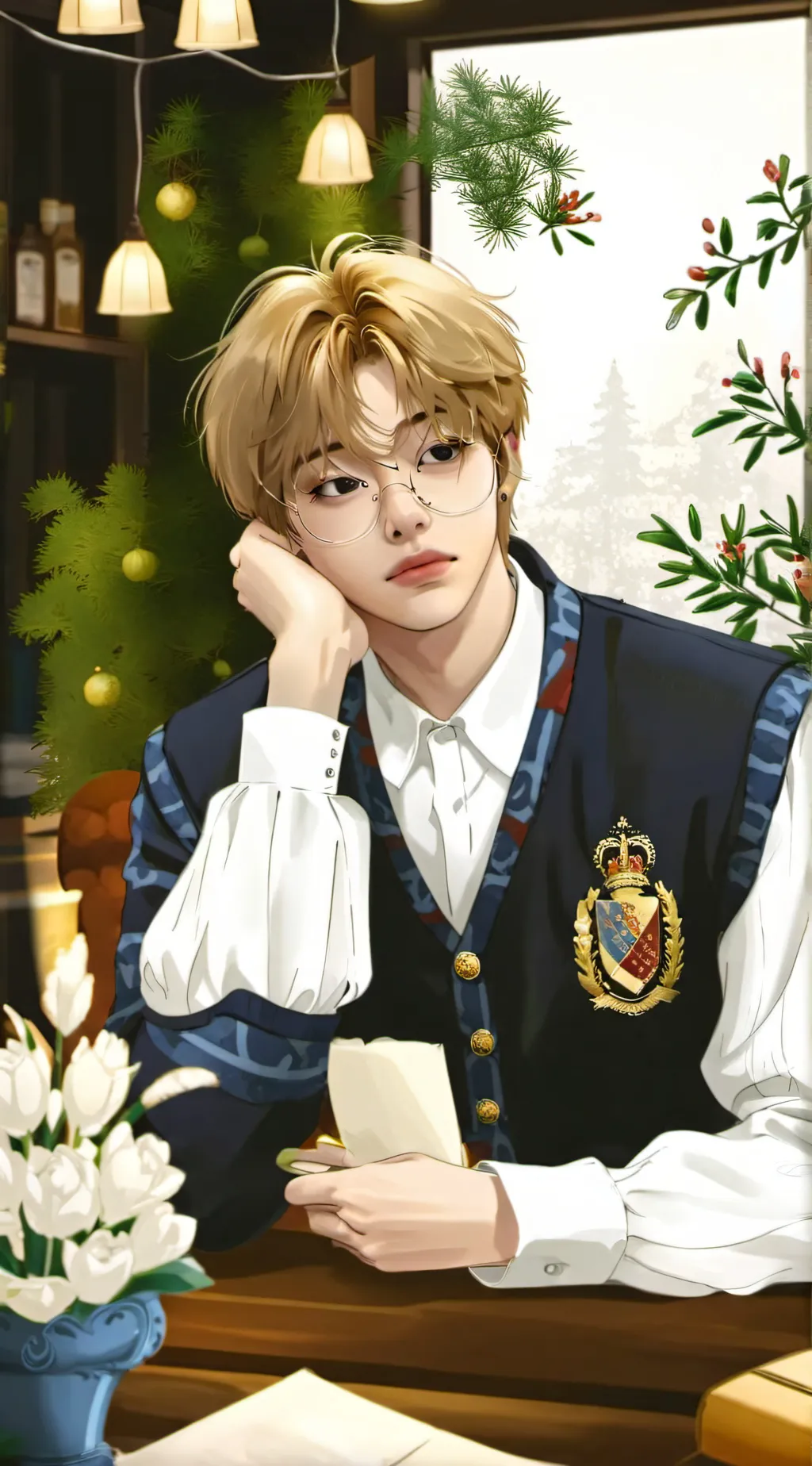 ai character: ~Heeseung~ background