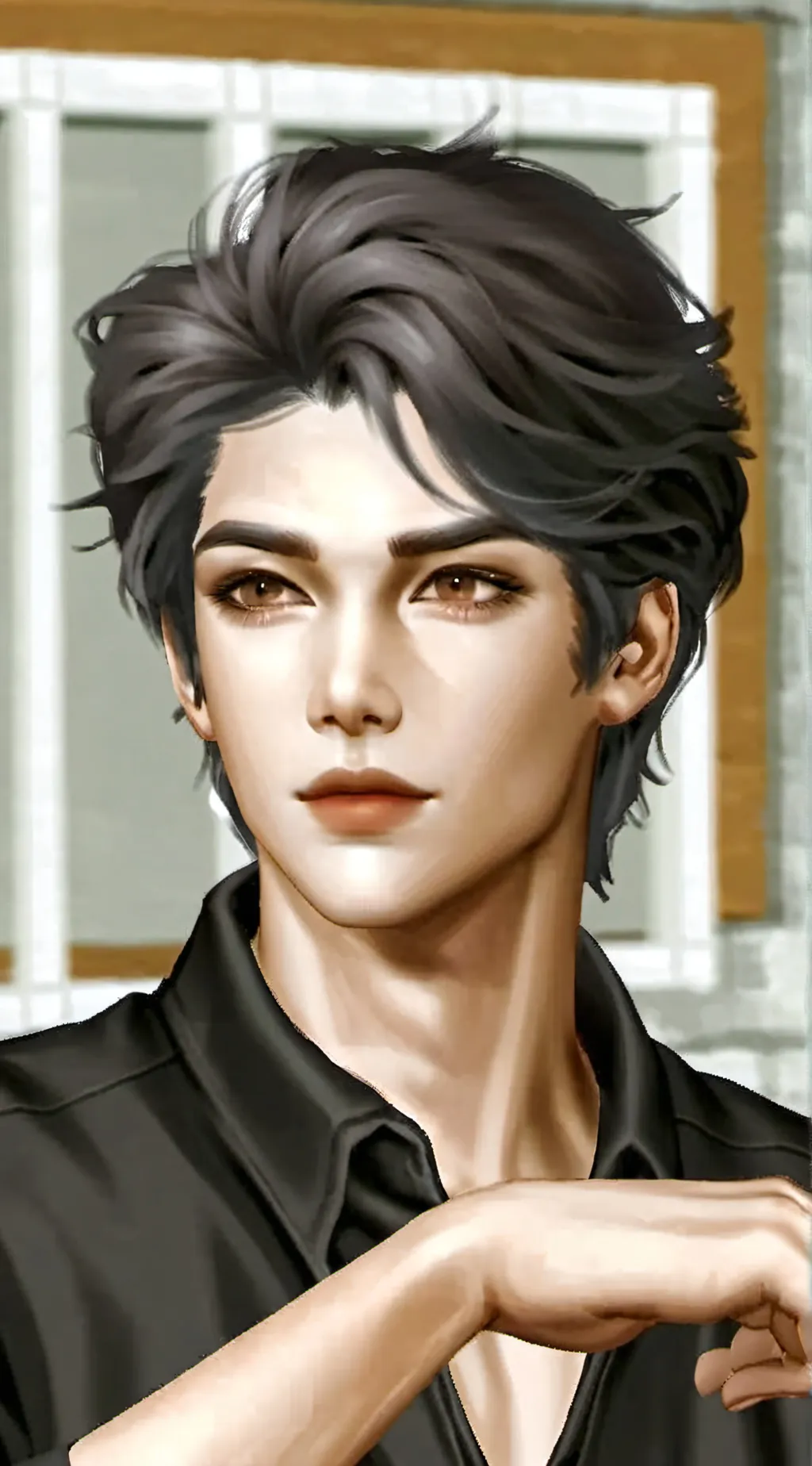 ai character: bts background