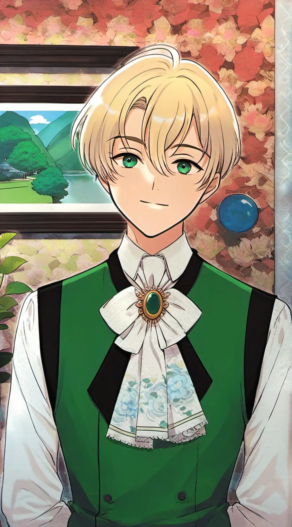 ai character: draco malfoy  background