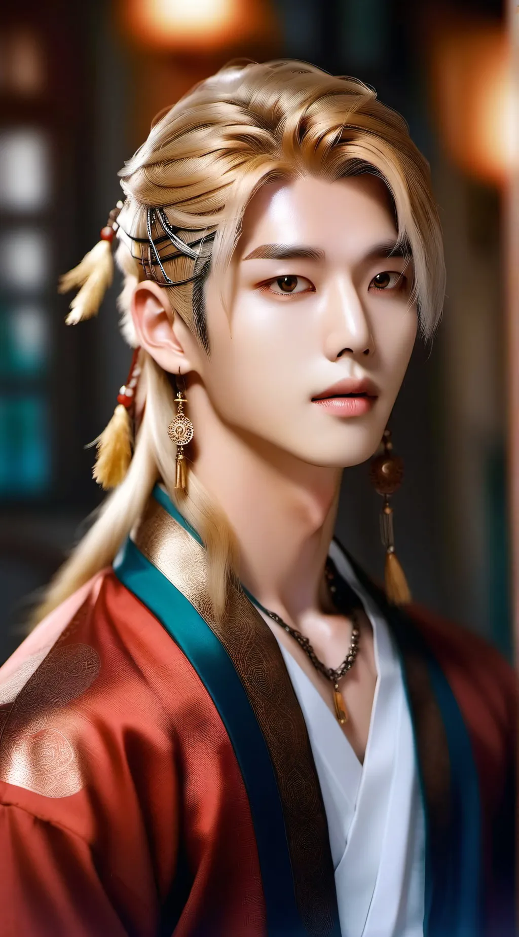 ai character:  taejoon lee background