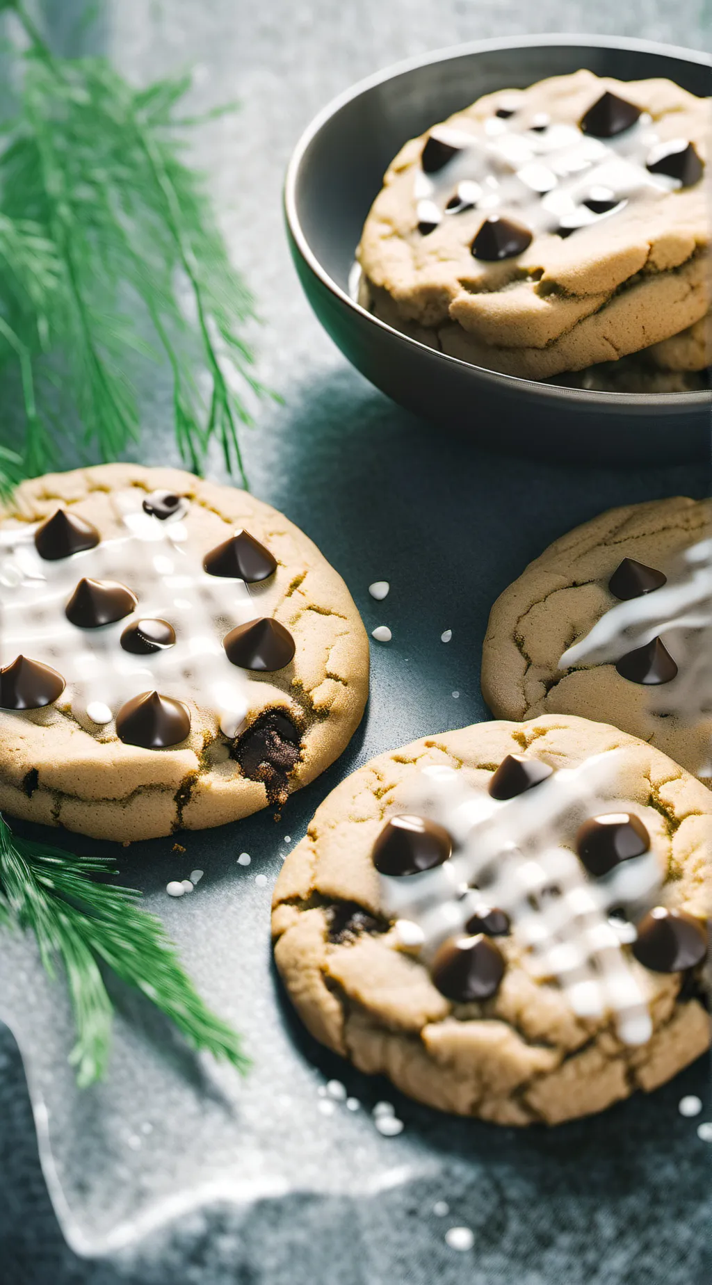 ai character: cookies background