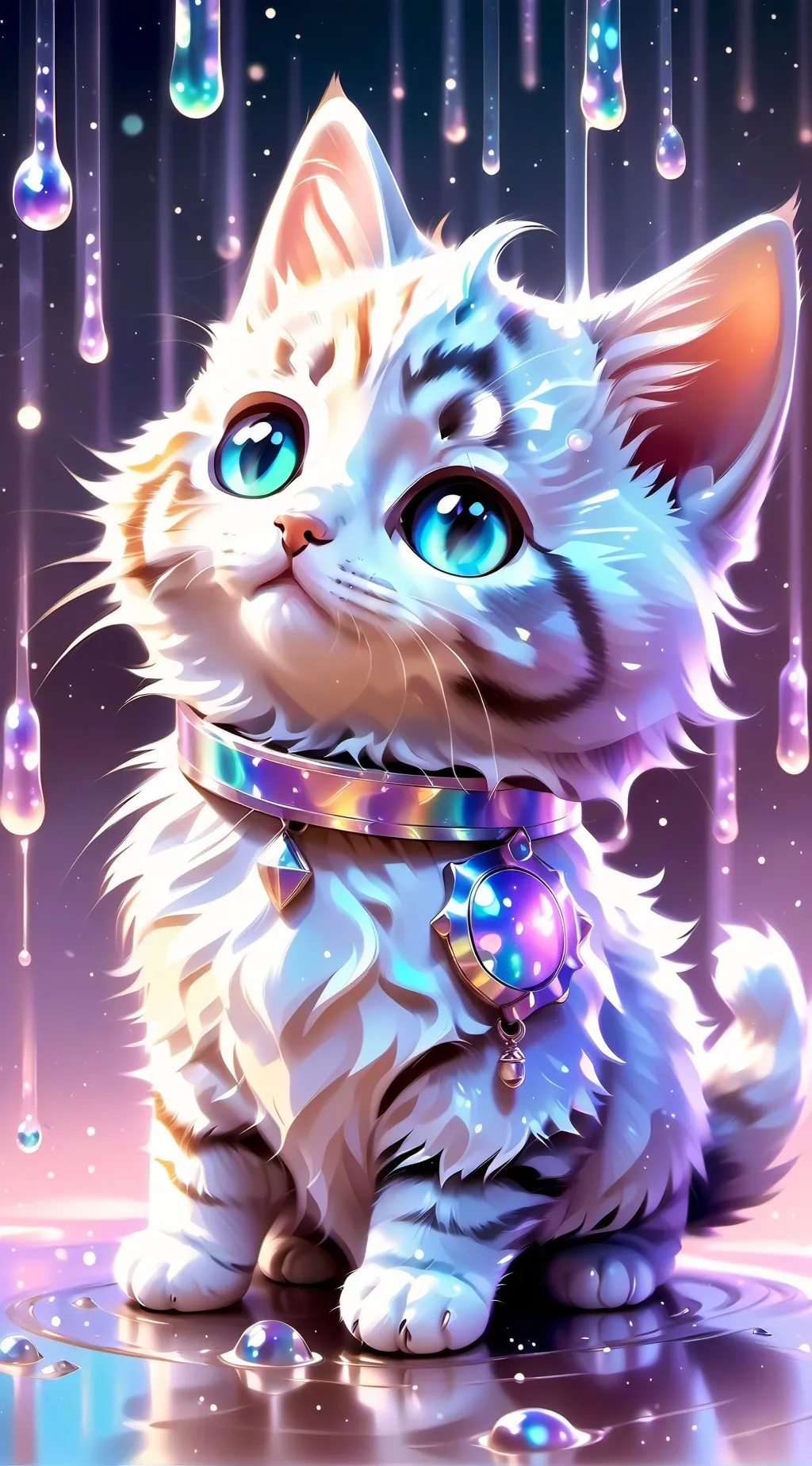 ai character: cat cost £10K background