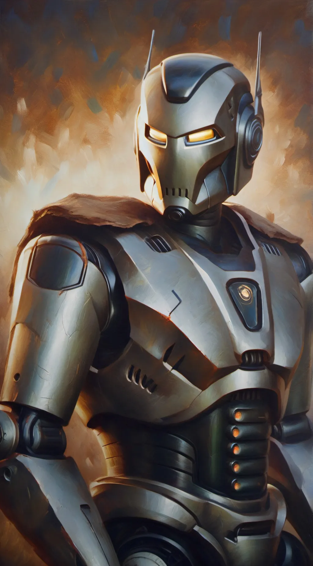 ai character: Attack robot background