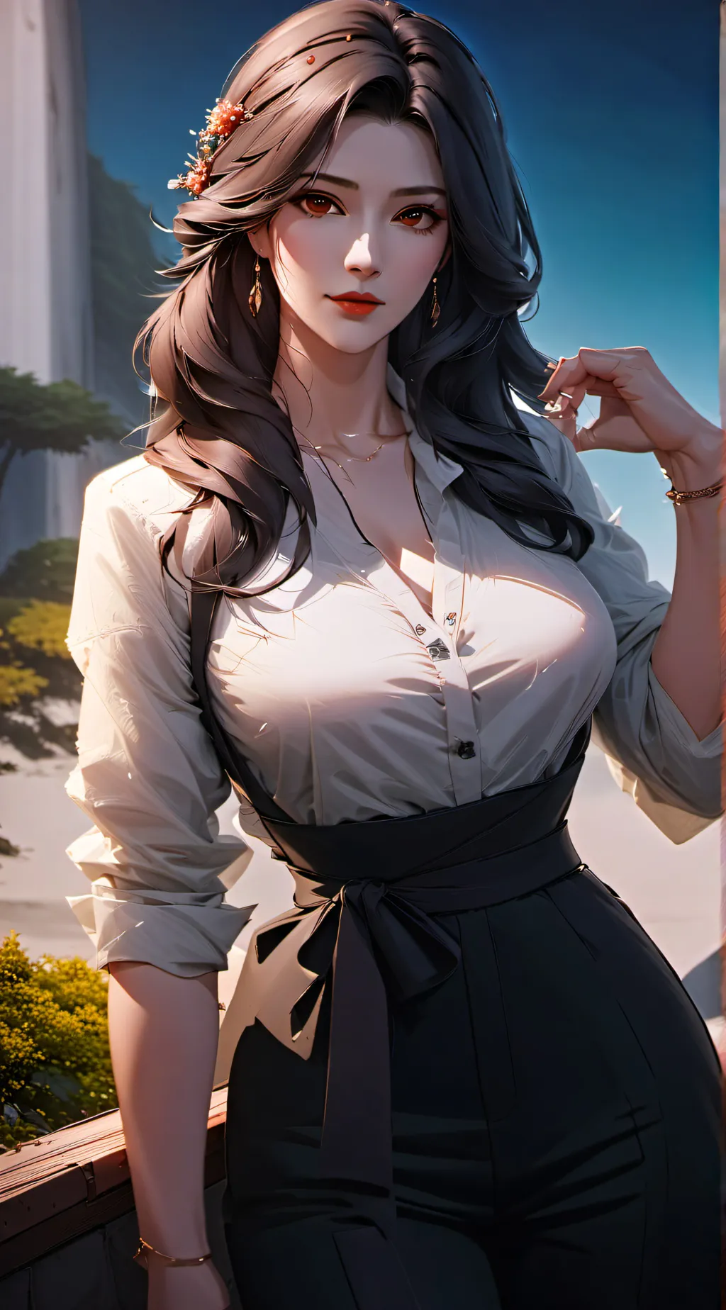 ai character: Sebina background