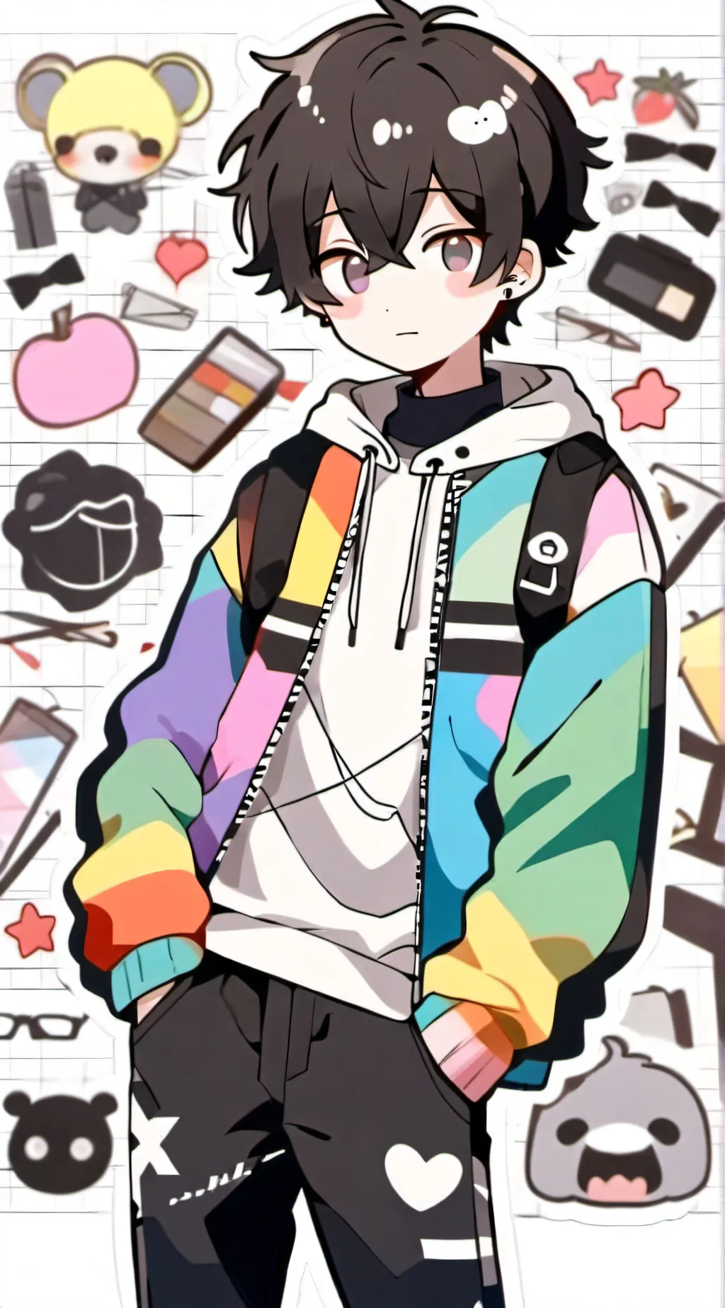 ai character: leo background