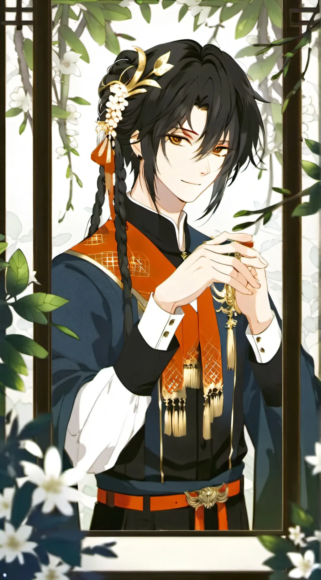 ai character: Meow background