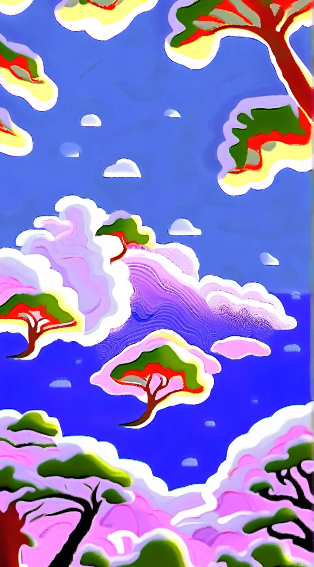 ai character: Smiling Critters background