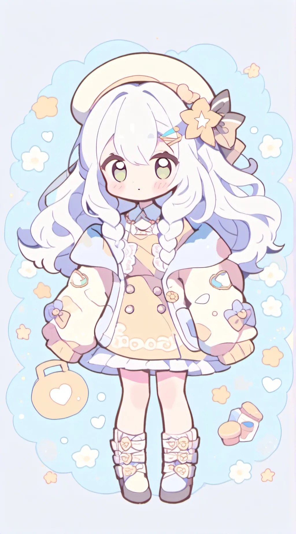 ai character: stepsister shock background