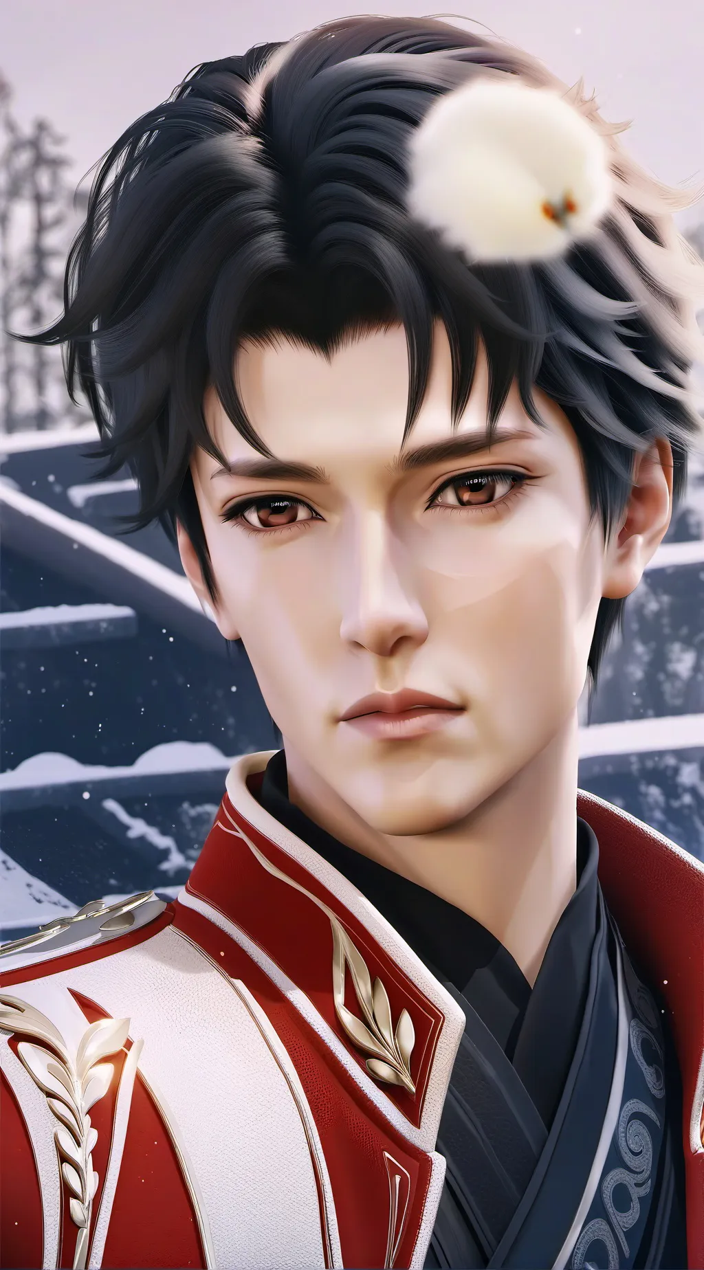 ai character: HELP! background