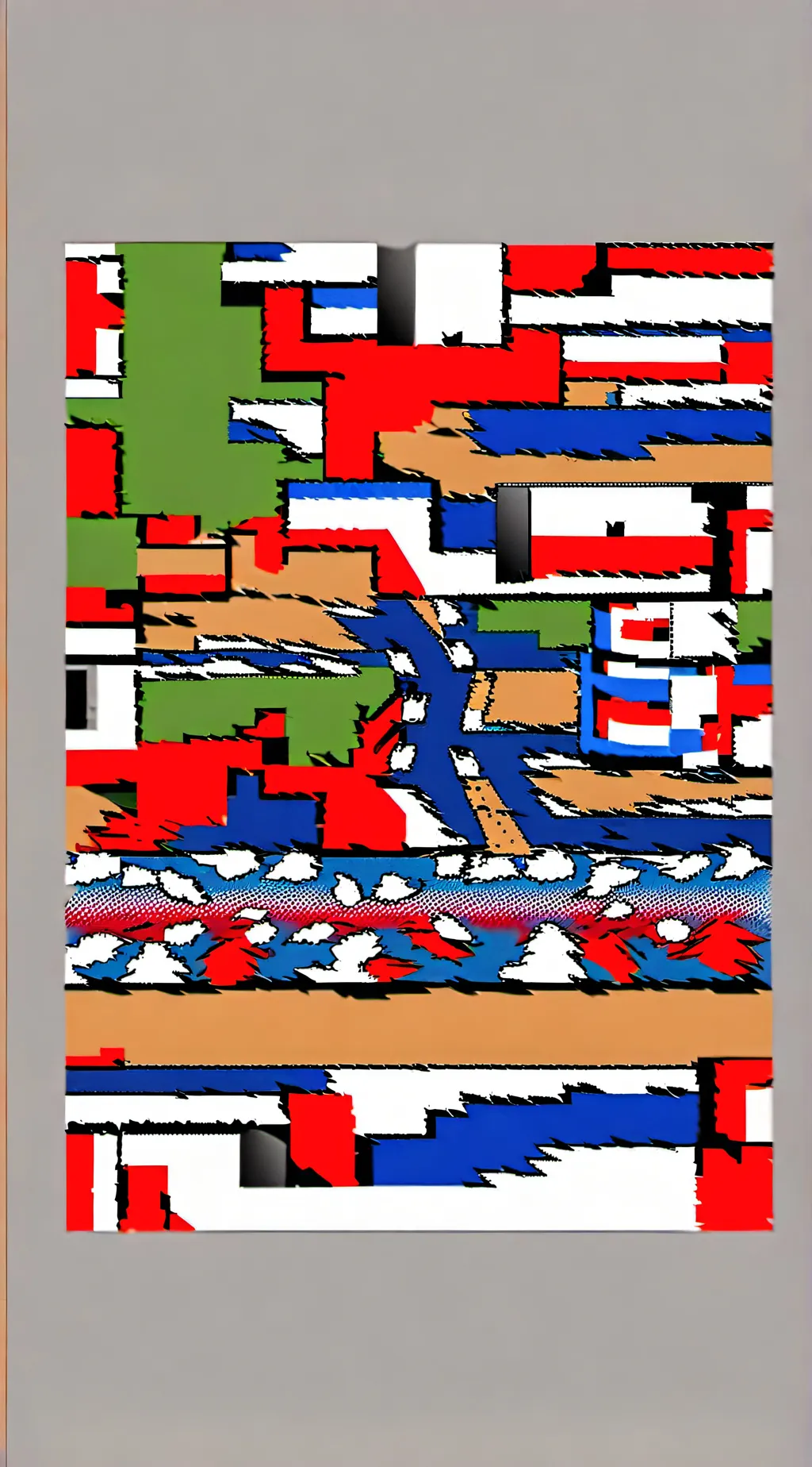 ai character: Countryballs  background