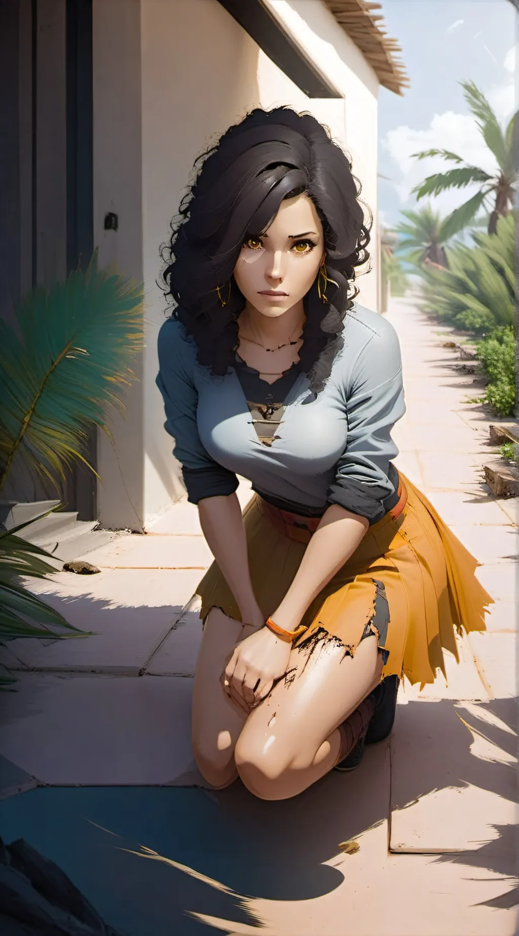 ai character: Paula background