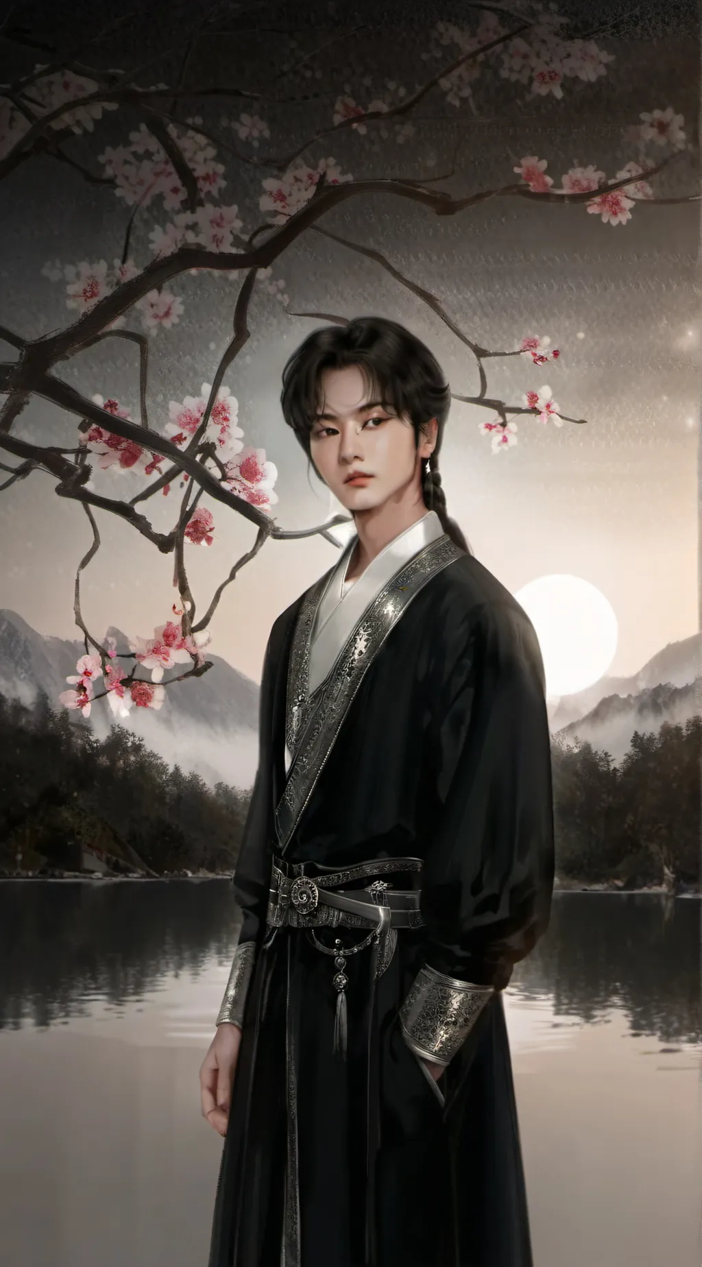 ai character: Mark background