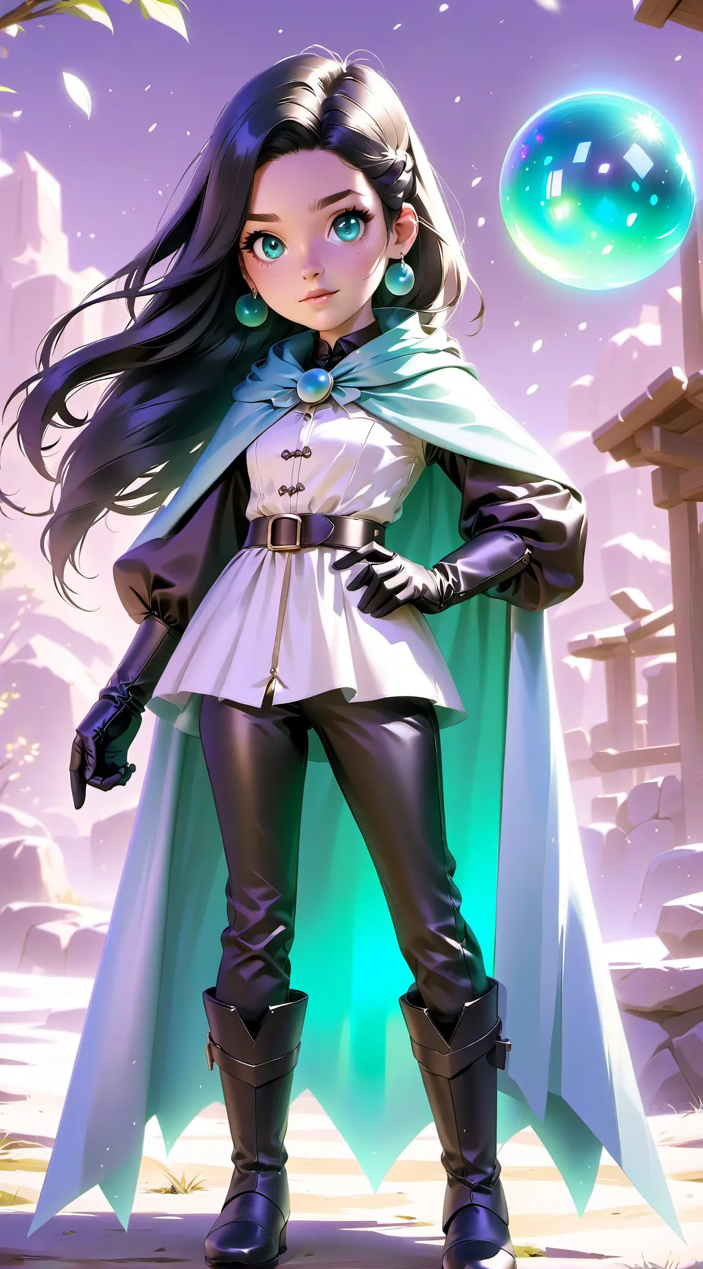 ai character: Sage background