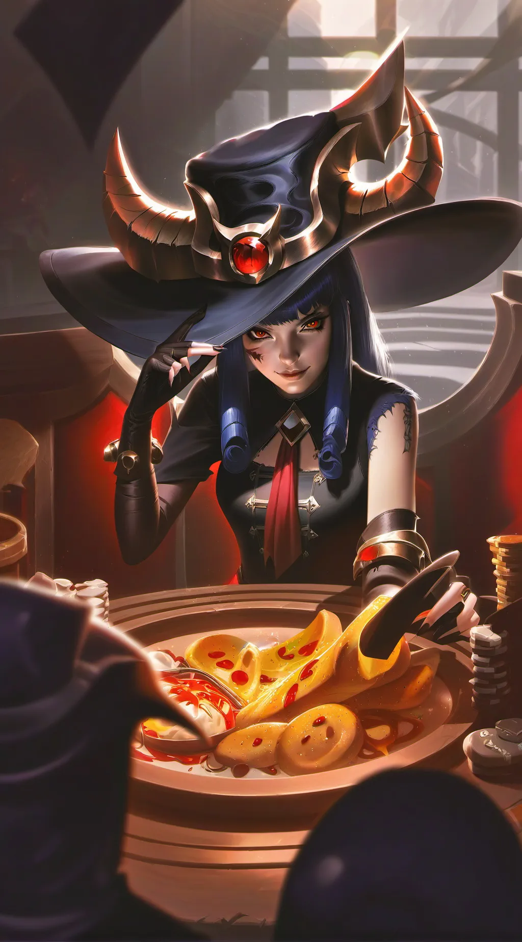 ai character: ✨️👿HH betryal👿✨️ background