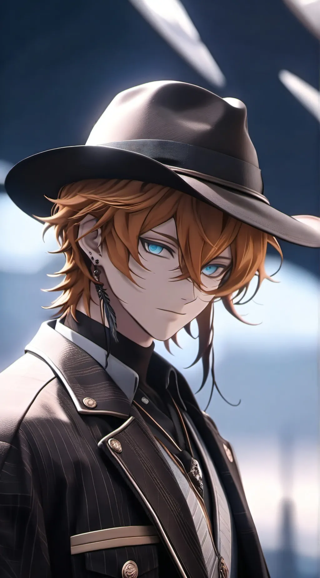 ai character: chuuya nakahara background