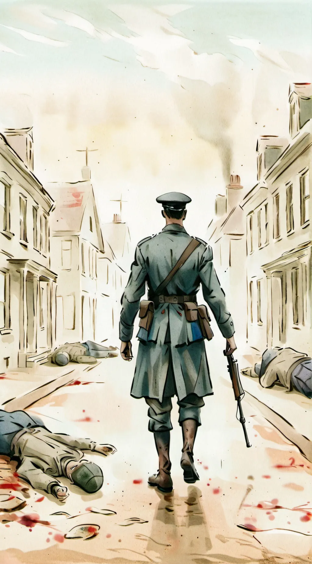 ai character: trench nightmare background