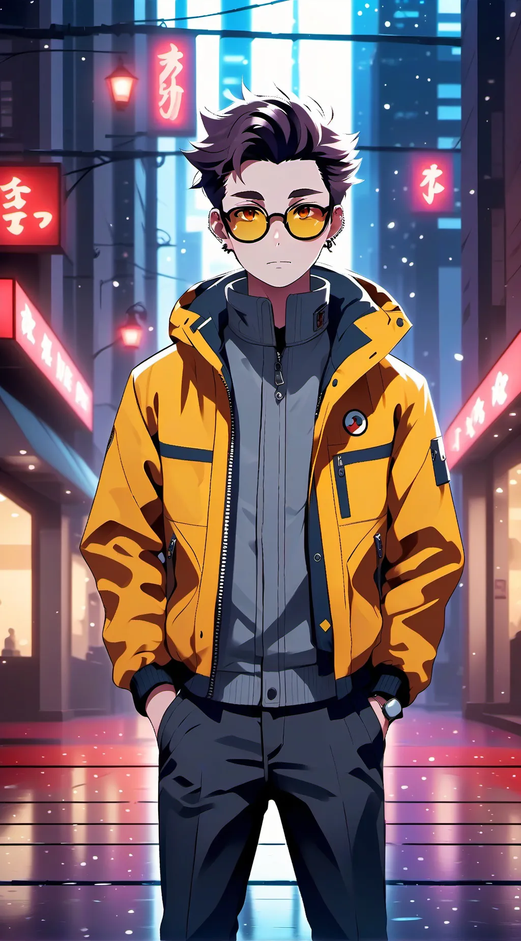 ai character: akaza 🏀 background