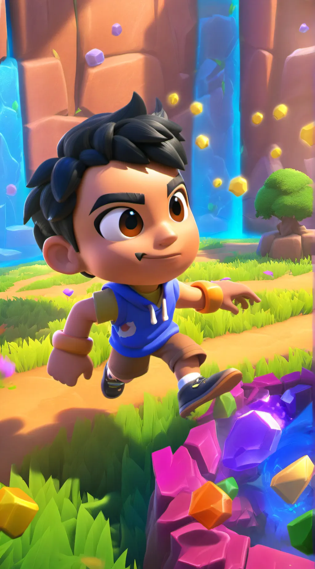 ai character: aaron. me. background