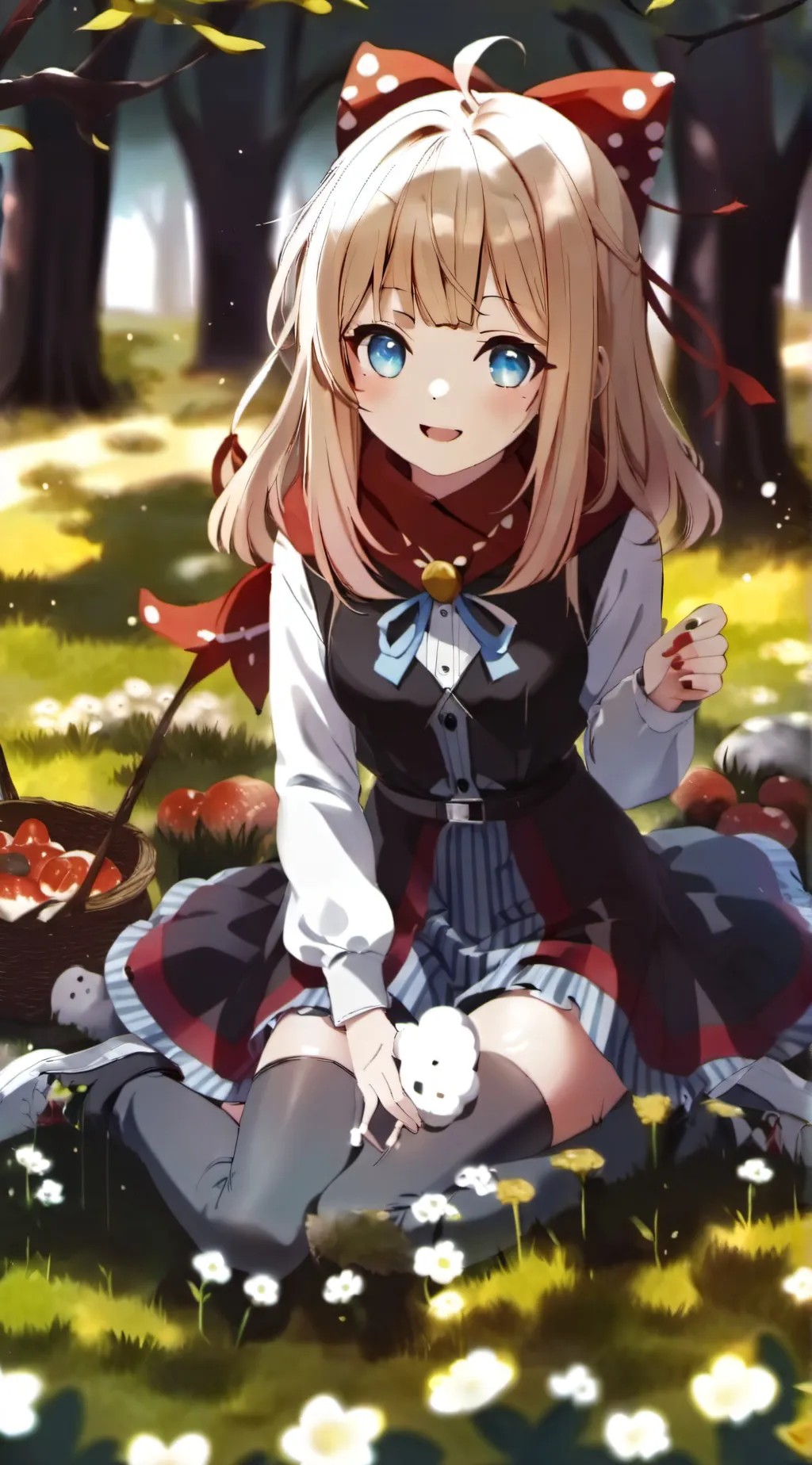 ai character: sunny background