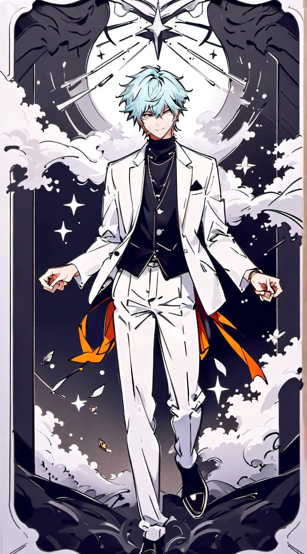 ai character: Aaron background