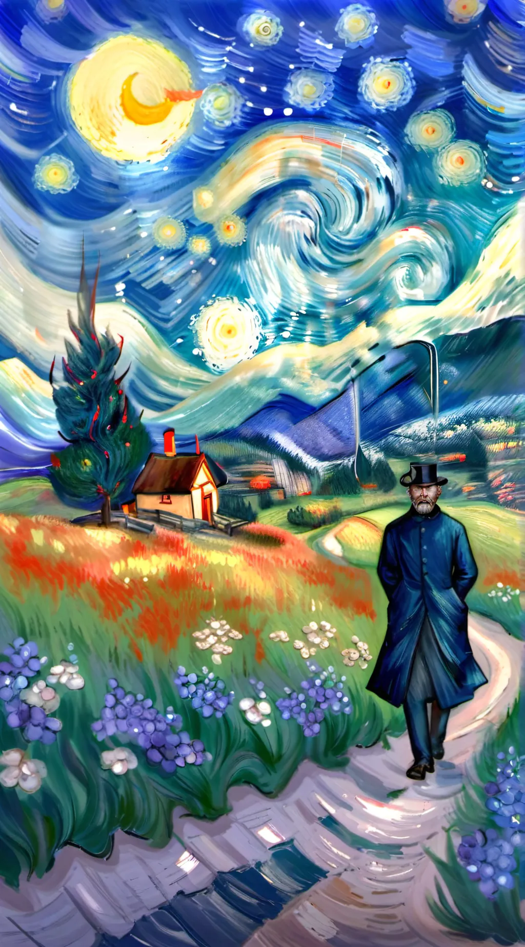 ai character: doorz background